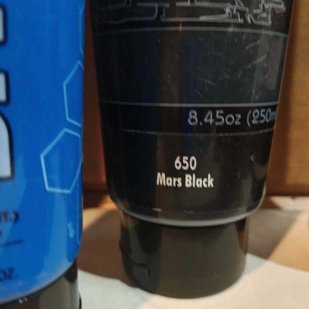 Urban Artist Acrylic Paint 250ml Magenta x1 White x2 Black x2 Plus Extras B4 - Picture 3 of 5